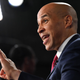 Democratic presidential hopeful New Jersey Senator Cory Booker.